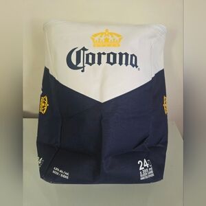 Corona Logo Insulated Backpack Holds 24 Cans NWOT